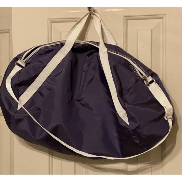 Vintage Odebolt-Arghur Trojans Duffle Sports Bag Purple Gold - Picture 5 of 7